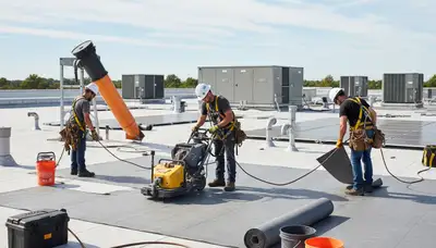 Commercial roofing service in Las Vegas, NV for desert heat and storm protection