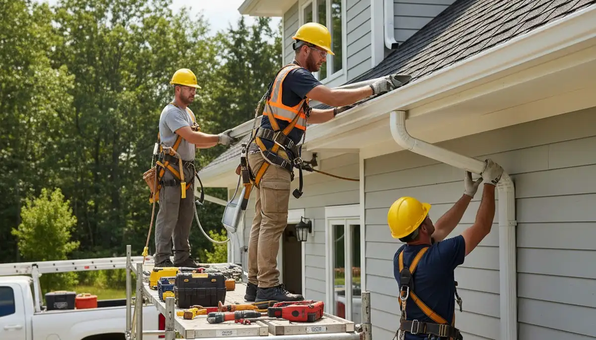 Las Vegas, NV gutter installation for home protection from storm runoff and desert weather