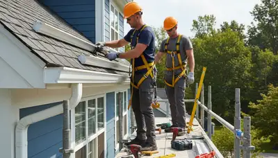 Las Vegas, NV gutter repair by FX Remodeling & Exteriors for leaks, sagging sections, and storm damage