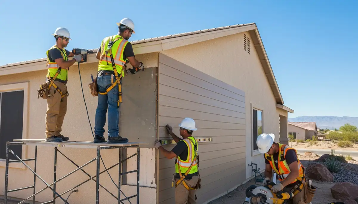 Las Vegas, NV siding installation by local vinyl siding contractors