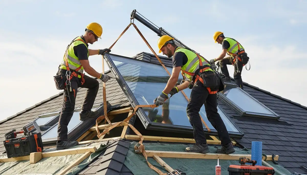 Las Vegas, NV skylight installation for siding and exterior remodeling by FX Remodeling & Exteriors