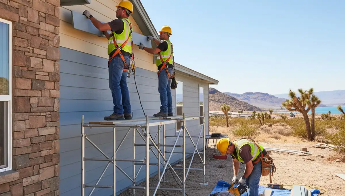 Las Vegas, NV siding installation by vinyl siding contractors for residential exterior upgrades